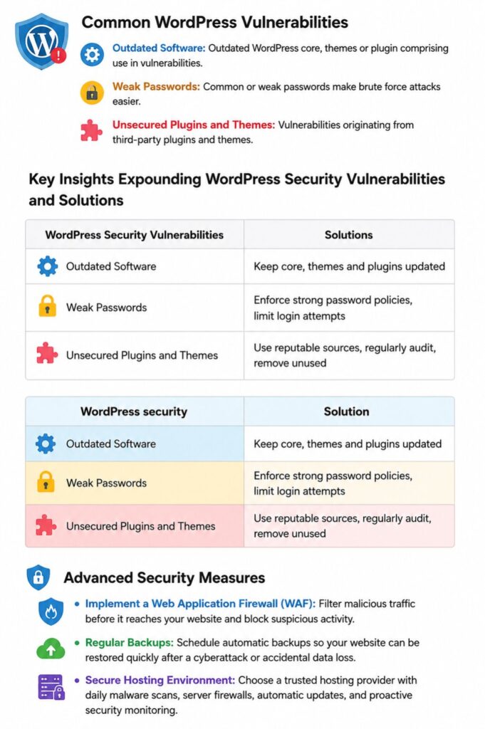 WordPress-Security-Vulnerabilities-and-Solutions